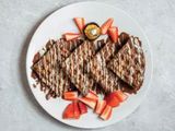 Chocolate And Ferrero Rocher Waffle