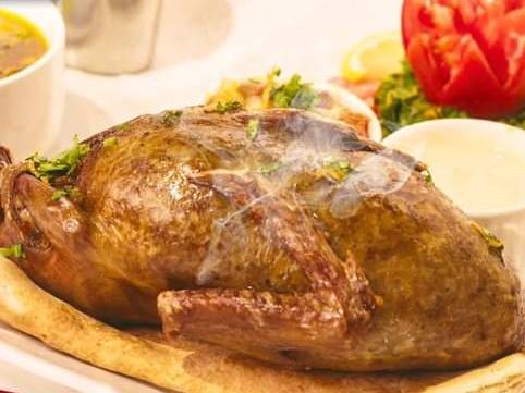 Pigeon Pair Stuffed With Rice