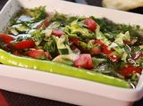 Large Green Salad Dish