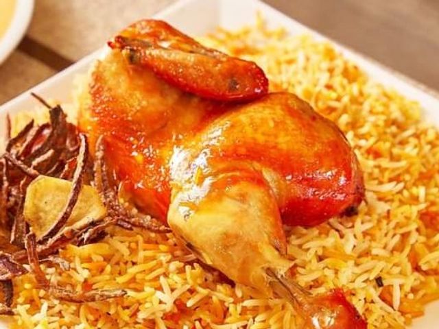 Half Chicken Mandi