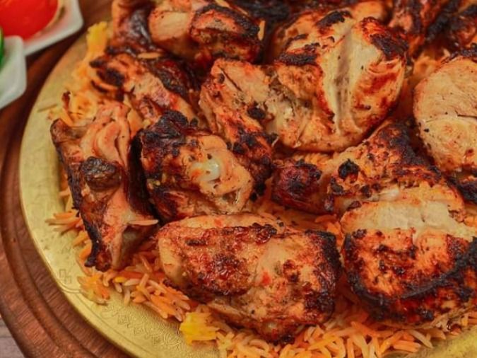 Shish Chicken Salad Bread