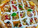 Pollo Ranch pizza