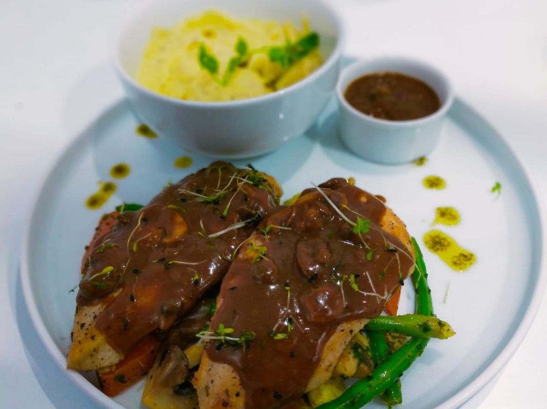 Pollo Al Funghi