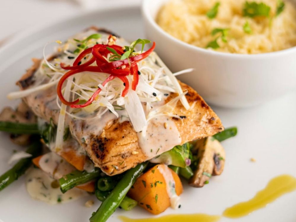 Filleto Salmone al Pistachio Limone