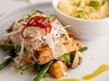 Filleto Salmone al Pistachio Limone