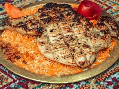 Half Grilled Chicken Meal