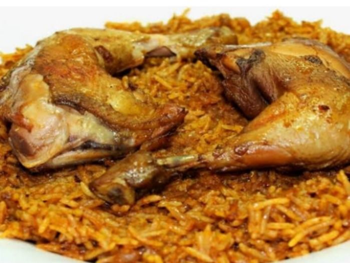 Half Chicken Kabsa
