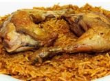 Half Chicken Kabsa