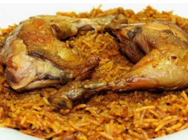 Half Chicken Kabsa
