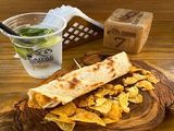 Chips cheese chapati