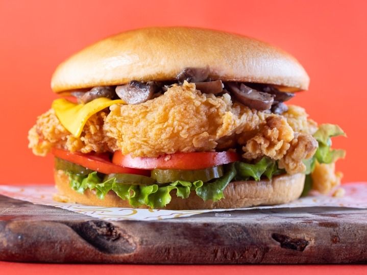 Chicken Mushroom Sandwich