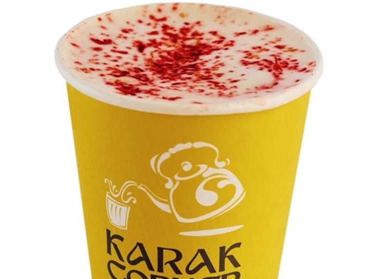 Hot Milk with saffron