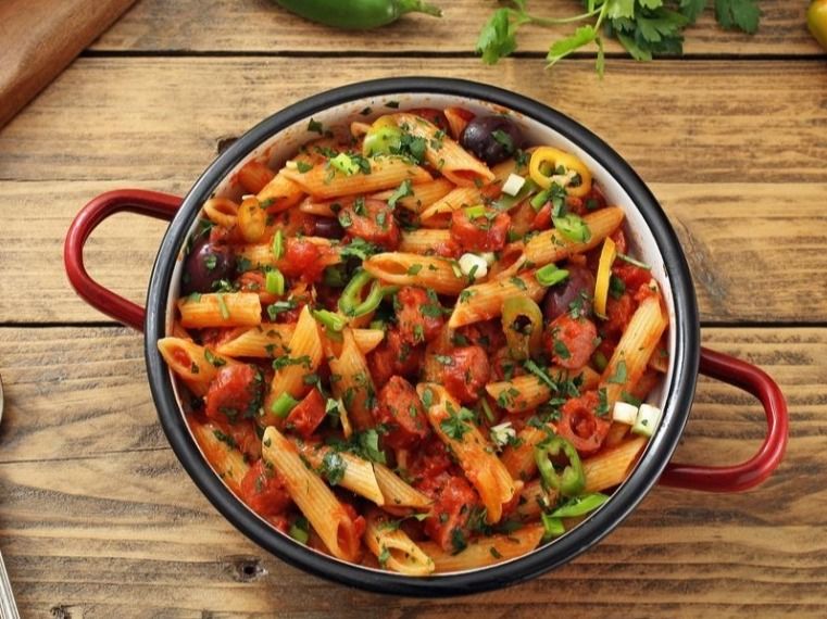 Oriental Sausage Pasta