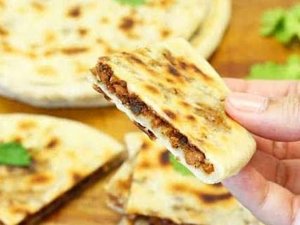 Minced Meat Paratha