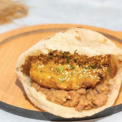 Foul and Ta'ameya Sandwich