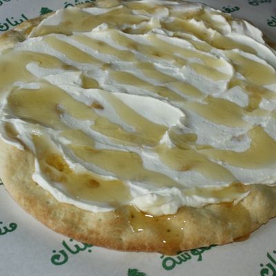Labneh with honey
