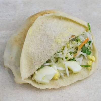 Boiled egg sandwich