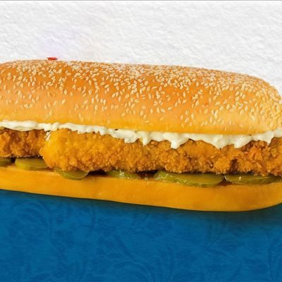 Spicy Strips Sandwich