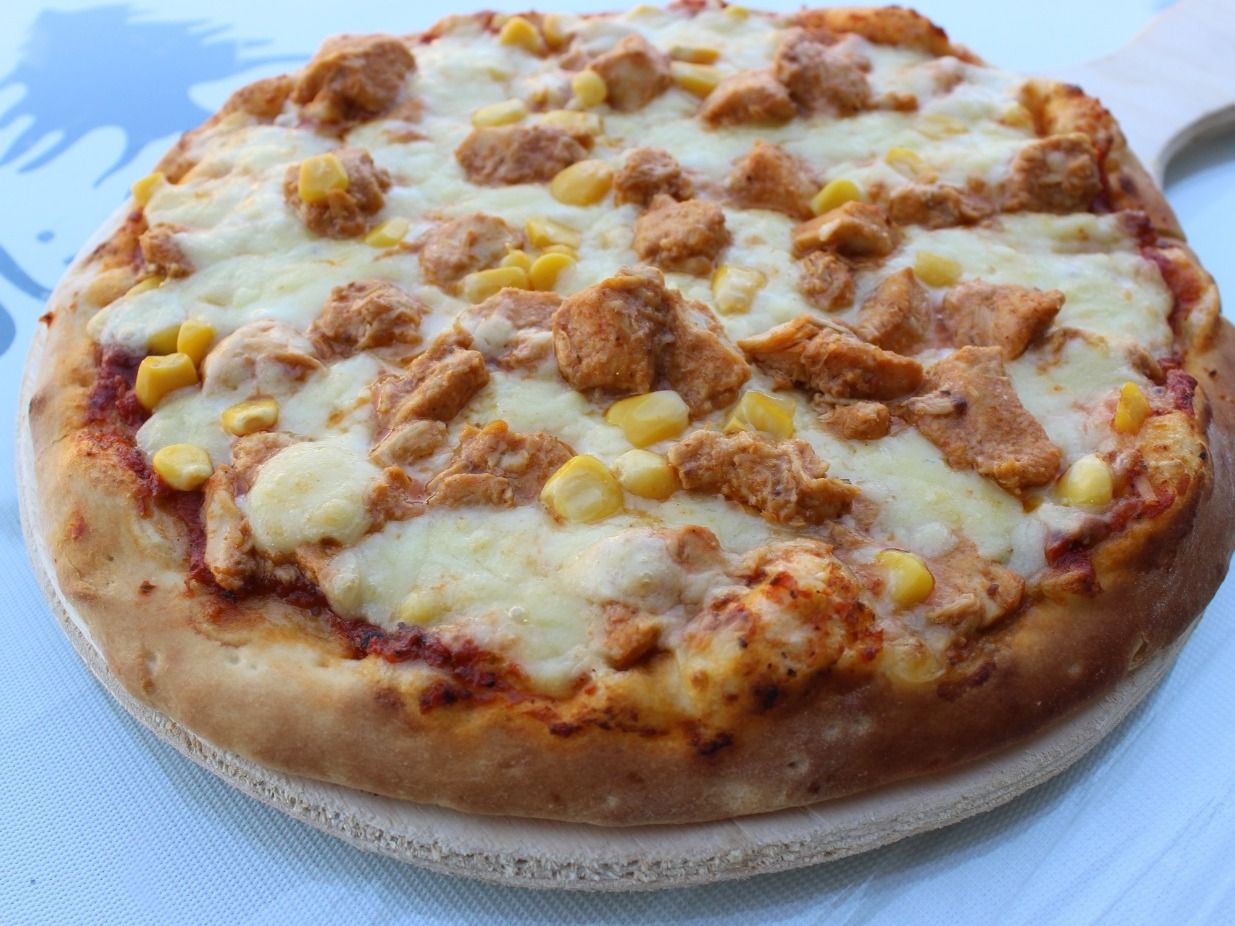 Chicken pizza