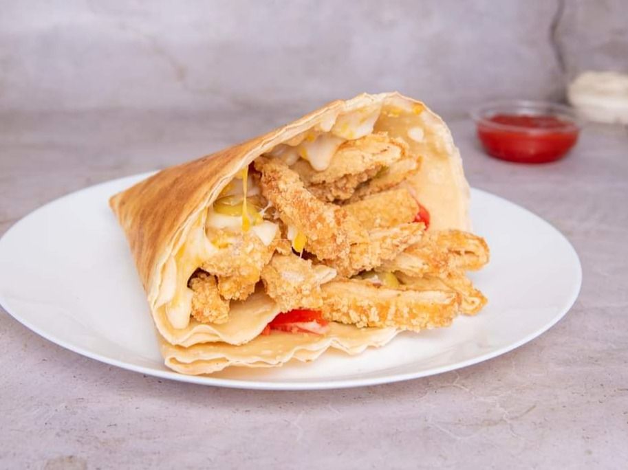 Crispy Chicken Crepe