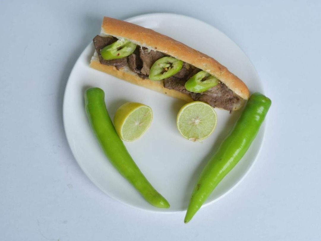 Half Fino Liver Sandwich