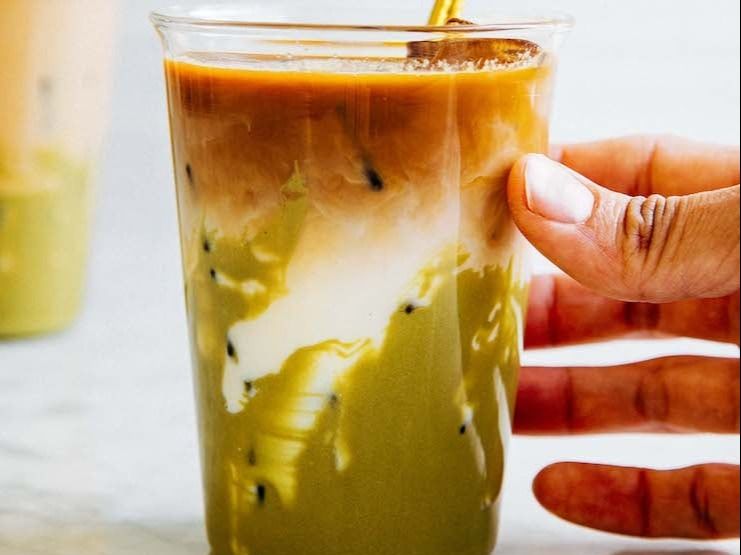 Ice pistachio Coffee