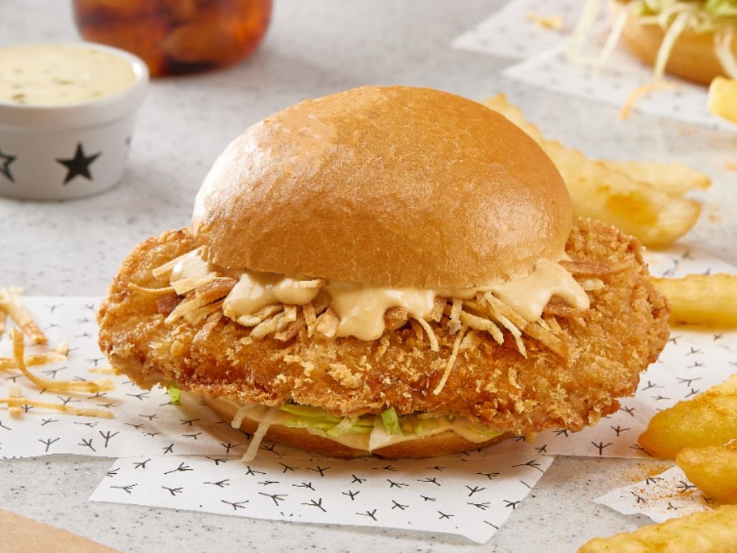Crispy Chicken Caesar Sandwich