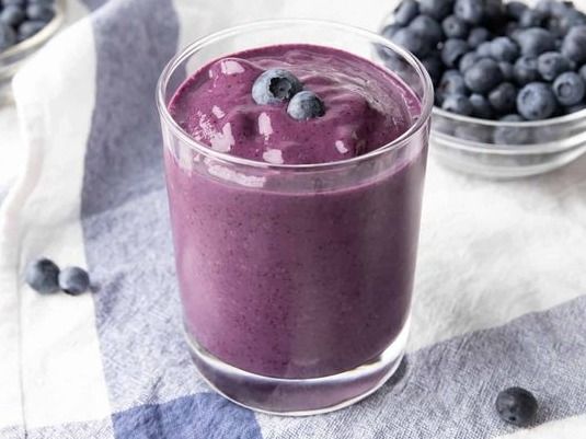 Blueberry Milk Shake