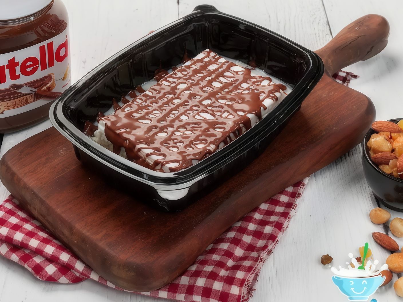 Qashtota Nutella With Rice Pudding