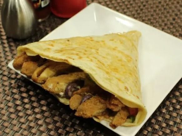 Mixed Chicken Crepe