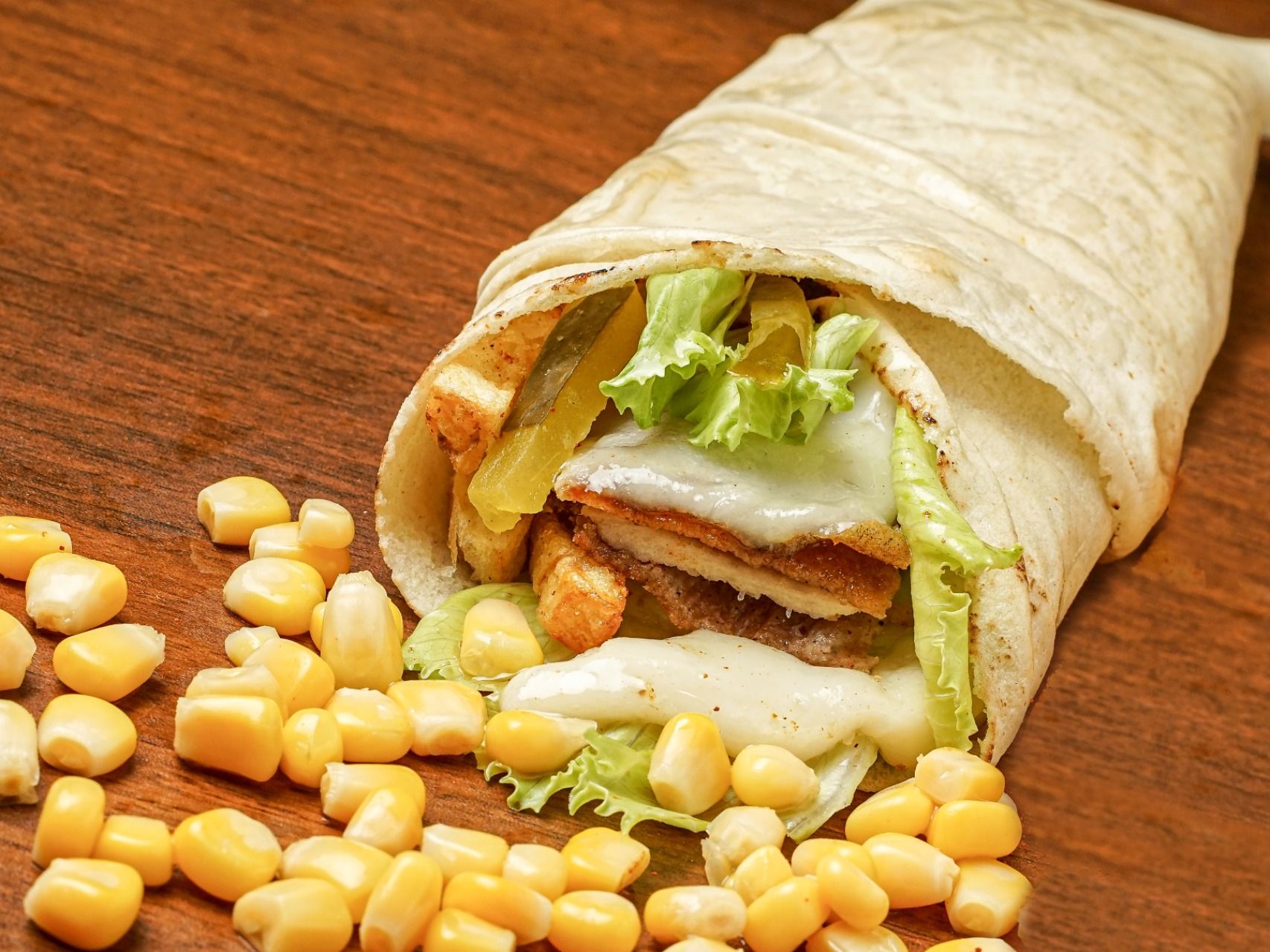 Lebanese Chicken Pane Cheese Sandwich