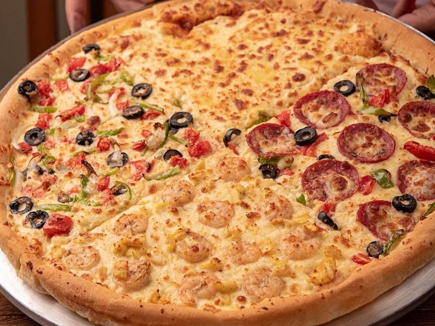 Mega Four Season XLarge Pizza