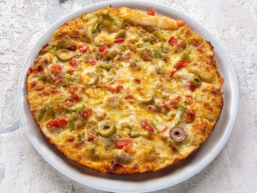 Oriental Sausage Oriental Pizza