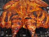 Whole Chicken Meal On Charcoal