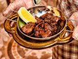 Chicken liver sawda Pomegranate Molasses