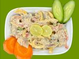 Herring salad with tahini