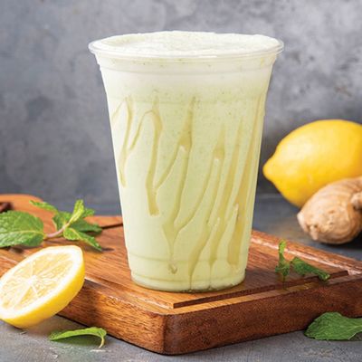 Lemon With Milk Juice