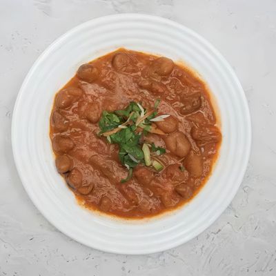 Plain fava beans can