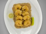 large Sayadaia rice with shrimp