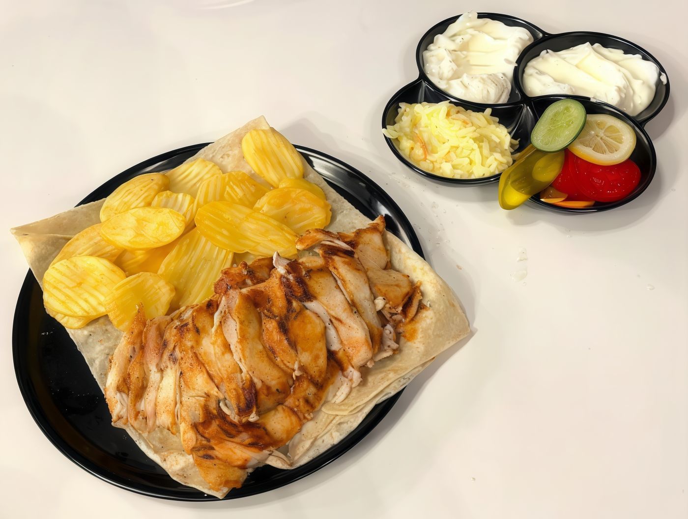 Quarter Kilo Chicken Shawarma