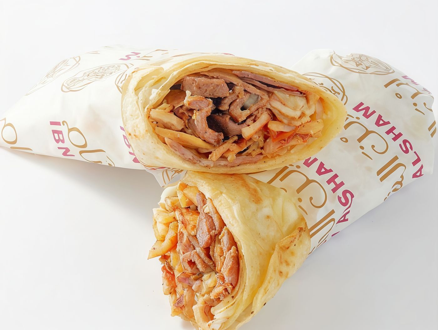 Saj Mix Shawerma With French Fries Sandwich