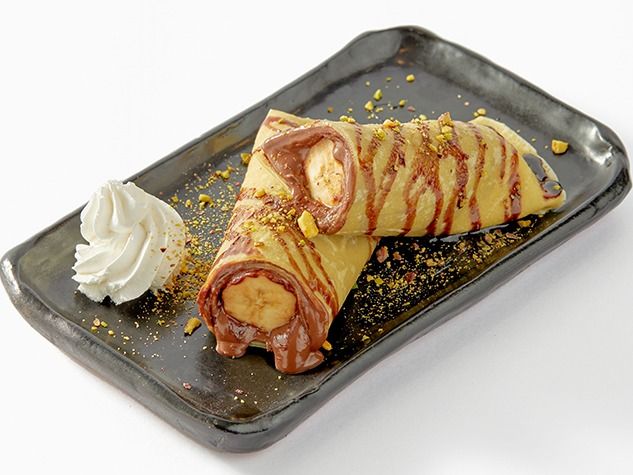 Banana Crepe Roll