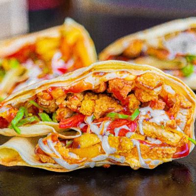 Non-spicy crispy crepe