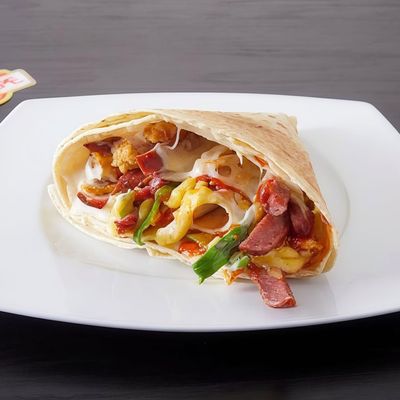 Pane On Meat Kofta Crepe