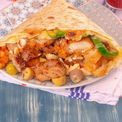 Pane On Sausage Crepe
