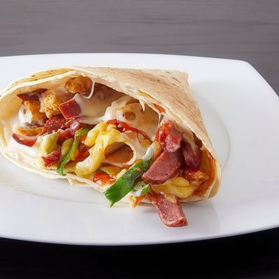 Crispy On Meat Kofta Crepe
