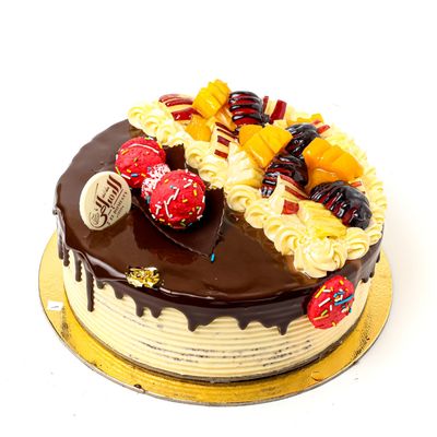 Half and Half Chocolate Torta