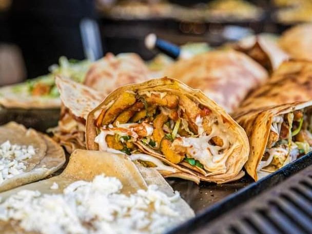Chicken BBQ Crepe