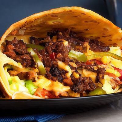 Mix Meat Crepe