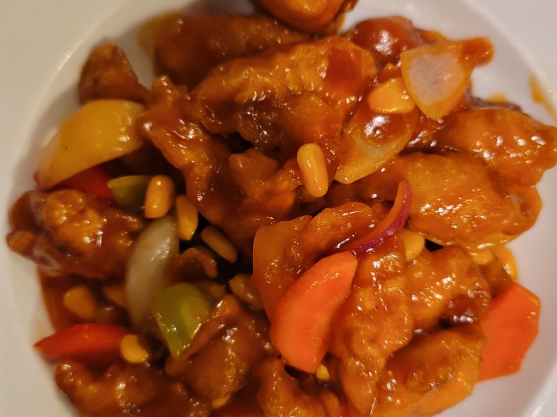 SWEET AND SOUR SHRIMP